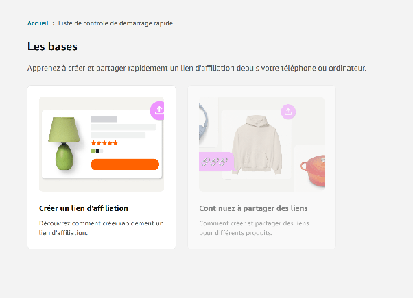 des cours et tuto pour Faire de l'Affiliation Amazon